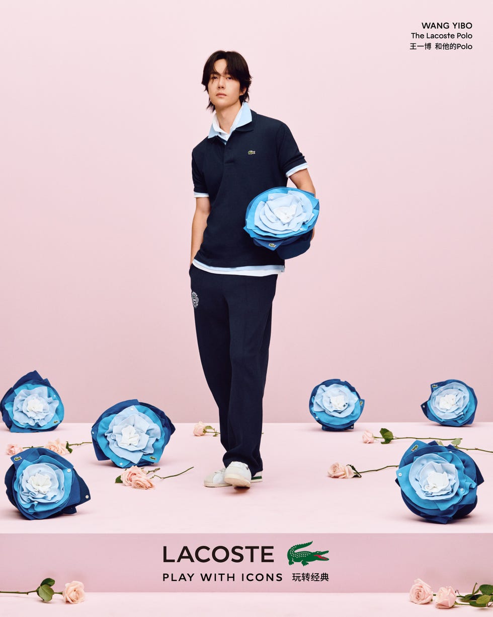 lacoste，王一博