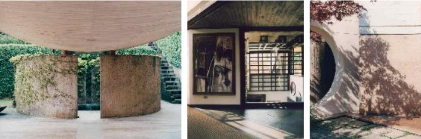 architectural features showcasing unique structural designs and indoor elements