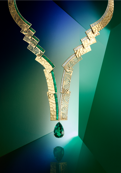 chaumet 筑艺万象高定珠宝套系 天际探寻 篇章作品