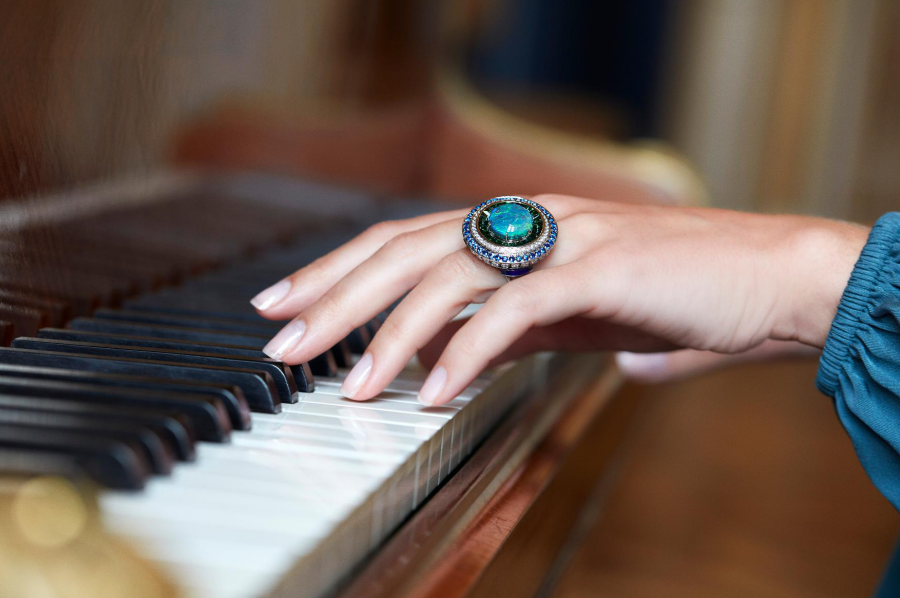 chaumet 筑艺万象高定珠宝套系 穹庐华盖 篇章作品