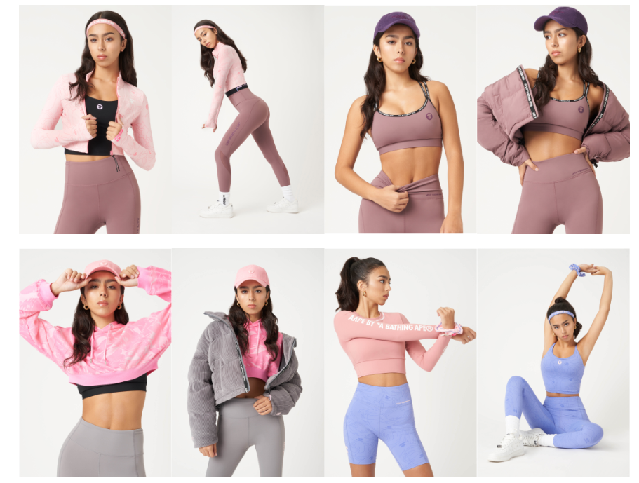 AAPE URBAN ACTIVE 都市运动女装2022秋冬系列