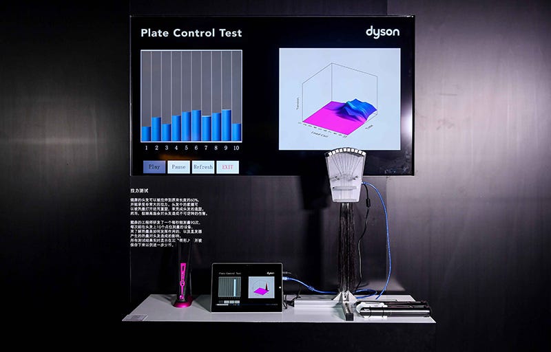 高科技美发产品展示