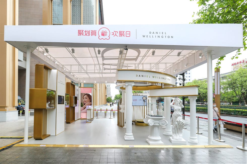 daniel wellington,dw,quadro watch,聚划算,腕表,极简美学,北欧,武汉银泰,复古,李一桐