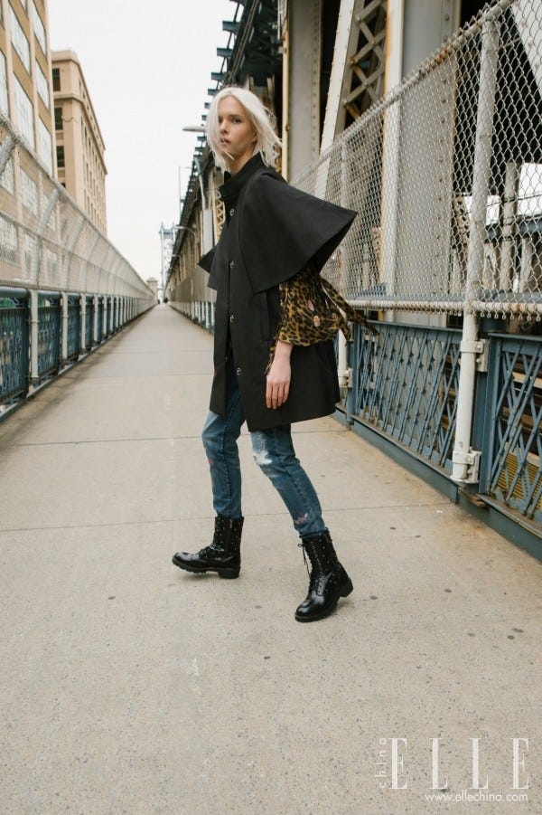 Photograph, Street fashion, Clothing, Fashion, Snapshot, Footwear, Standing, Outerwear, Coat, Shoulder, 