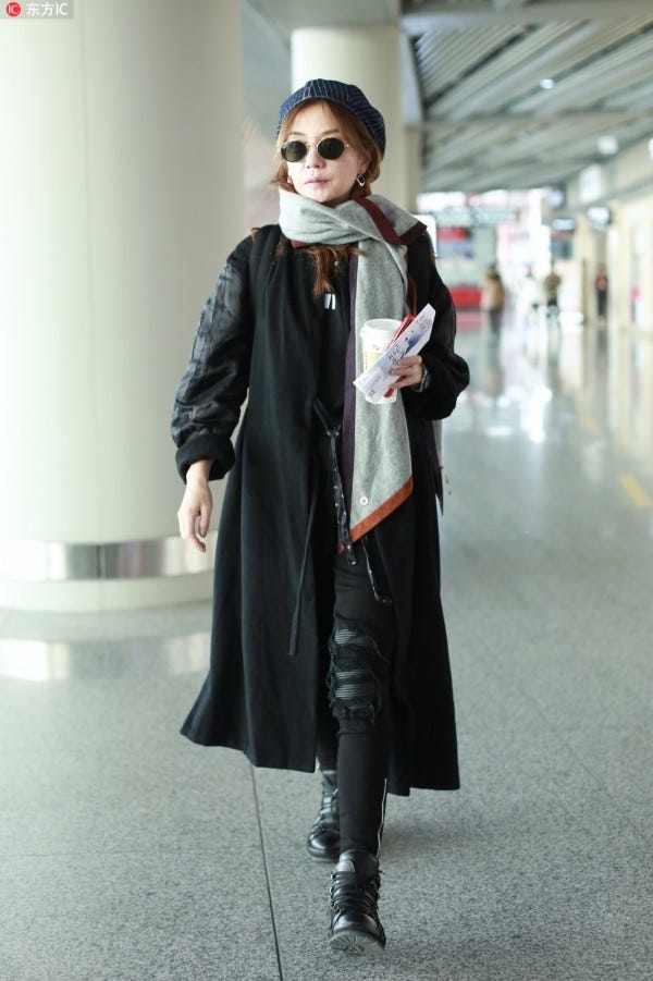 Clothing, Street fashion, Outerwear, Fashion, Costume, Joint, Footwear, Overcoat, Cosplay, Coat, 