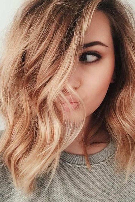 Hair, Face, Blond, Hairstyle, Hair coloring, Eyebrow, Layered hair, Brown hair, Long hair, Beauty, 